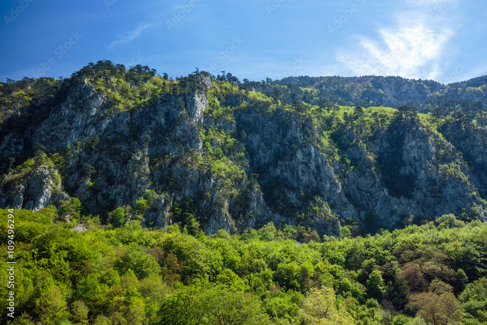 Limestone mountains Limestone mountains