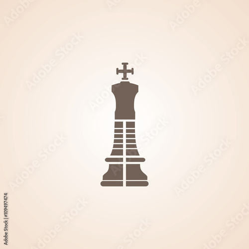 Icon Of Chess King.