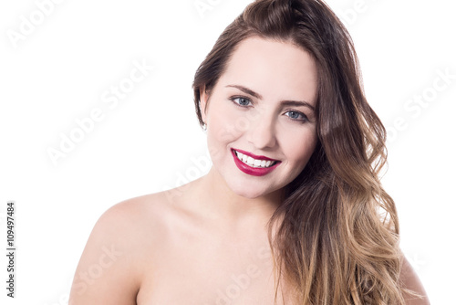 Young woman with healthy skin