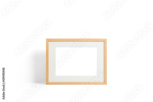 Wooden picture frame