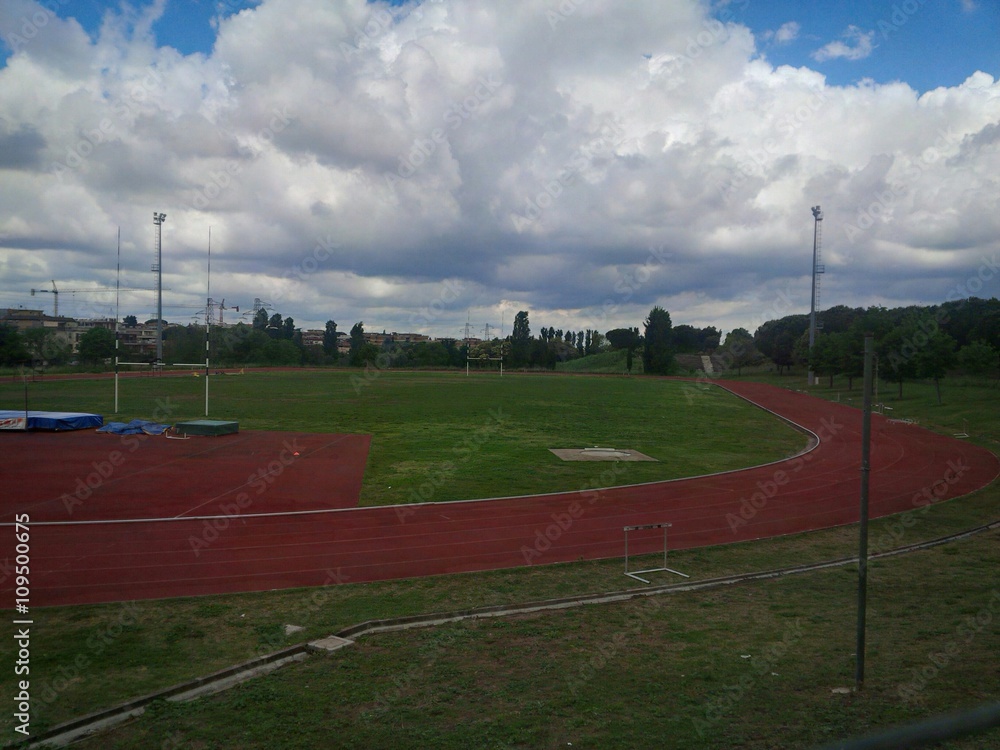Obraz premium campo da rugby