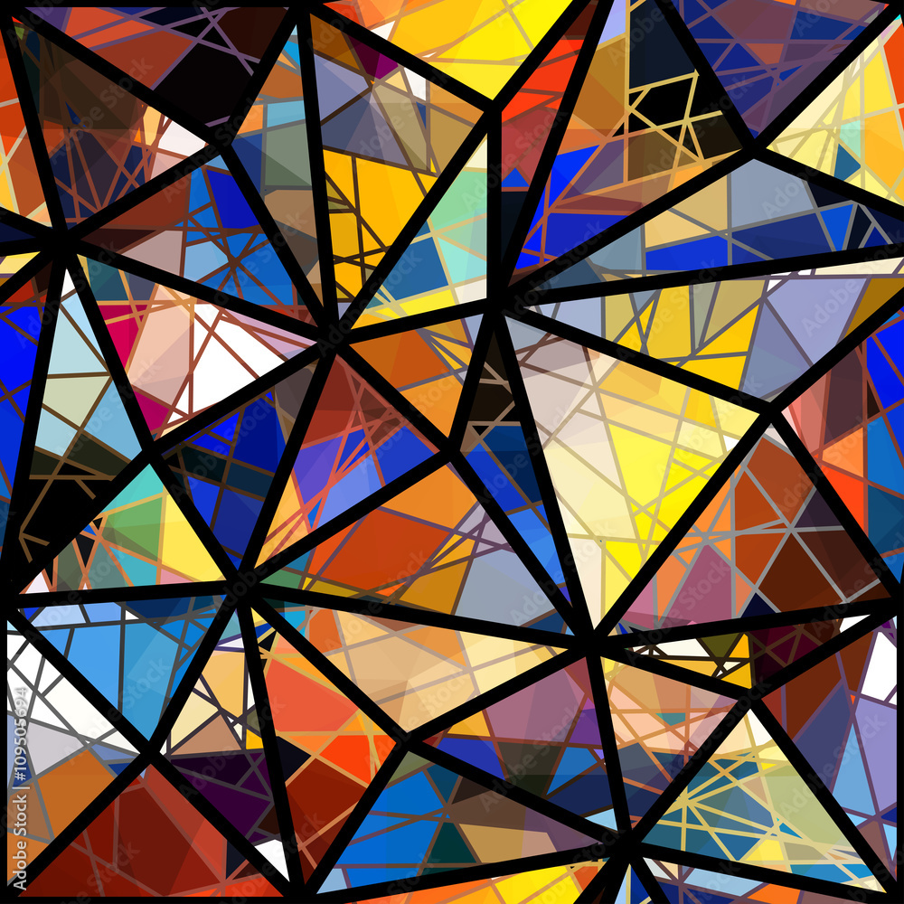 Fototapeta premium Abstract geometric background