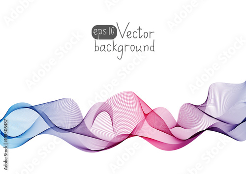 Abstract wave for Your design
