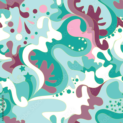  abstract hand-drawn waves pattern  wavy background.