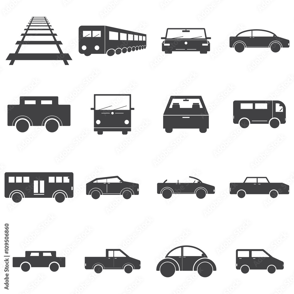 vehicles ,car,railway, train ,rail icon