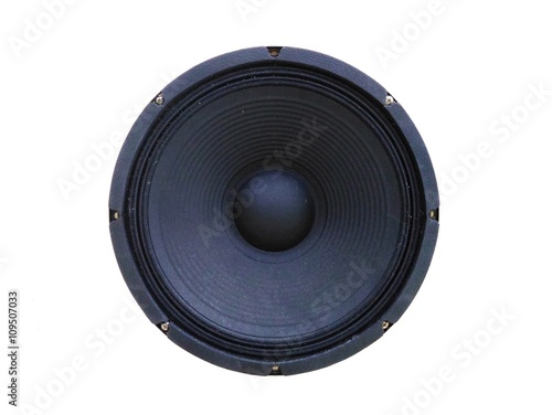 Wallpaper Mural Loudspeaker isolated on white Torontodigital.ca