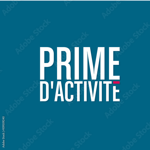 prime d'activité