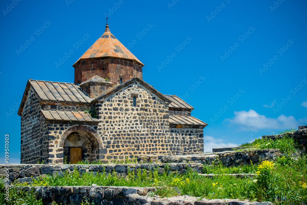 Church on Sevan lake