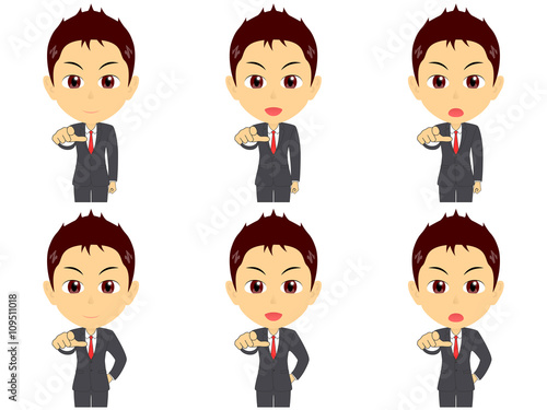 スーツの男性 セット