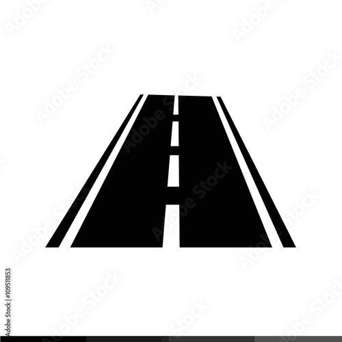 Road icon Illustration design