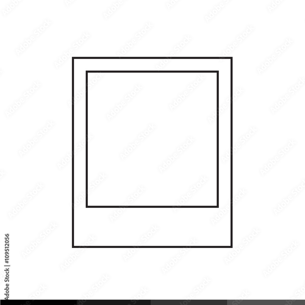 Photos Icon Illustration design Photos Icon Illustration design