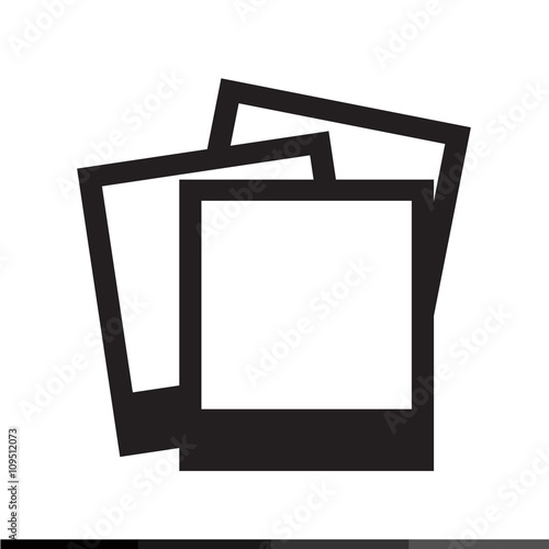 Photos Icon Illustration design
