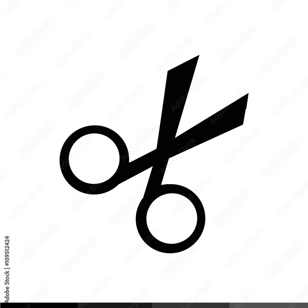scissors icon illustration design scissors icon illustration design