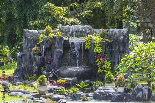 Fountain in taman mini Park