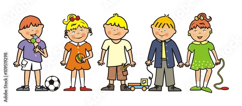 kids and toys