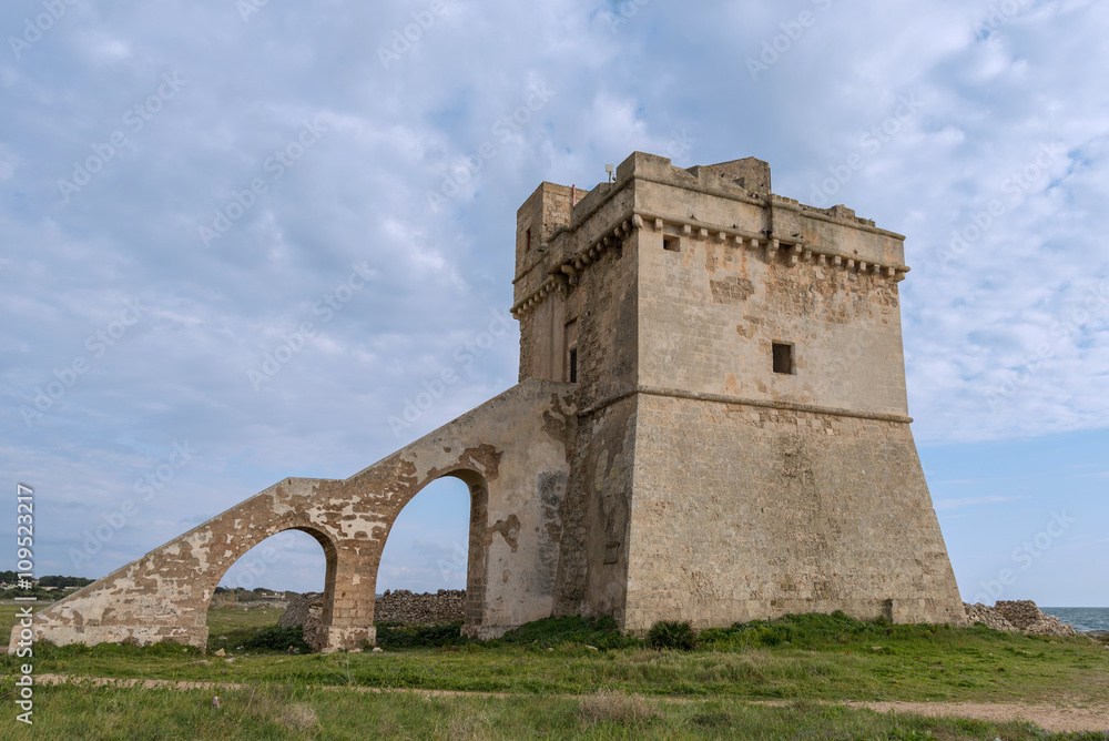 Torre Squillace in Porto Cesareo, Puglia Italy
