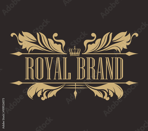 emblem royal quality design 
