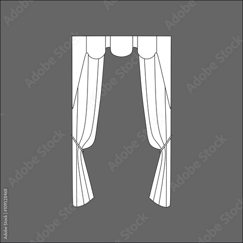 curtains sketch. curtains.