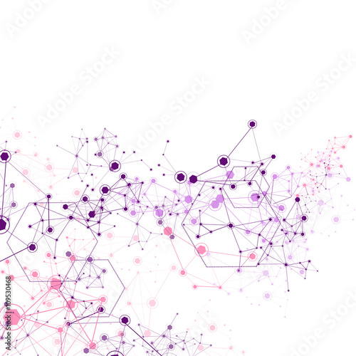Global Network On White Background - Vector Illustration, Graphic Design Useful For Your Design