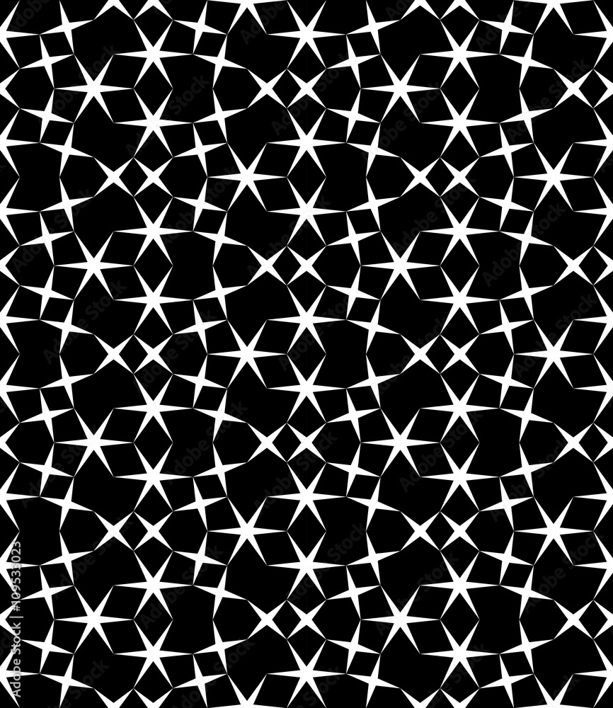 Vector modern seamless geometry pattern, black and white abstract geometric background, subtle pillow print, monochrome retro texture, hipster fashion design Vector modern seamless geometry pattern, black and white abstract geometric background, subtle pillow print, monochrome retro texture, hipster fashion design