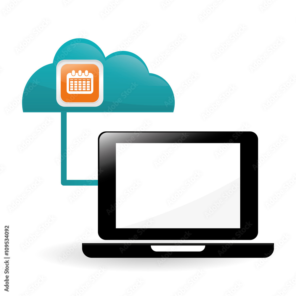 laptop design. technology icon. multimedia concept laptop design. technology icon. multimedia concept
