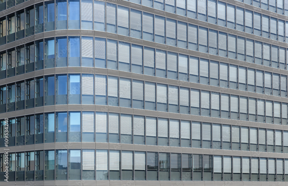 Fototapeta premium Facade of office building