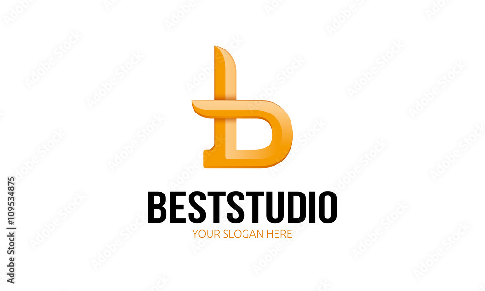 Obraz premium Best Studio Logo 
