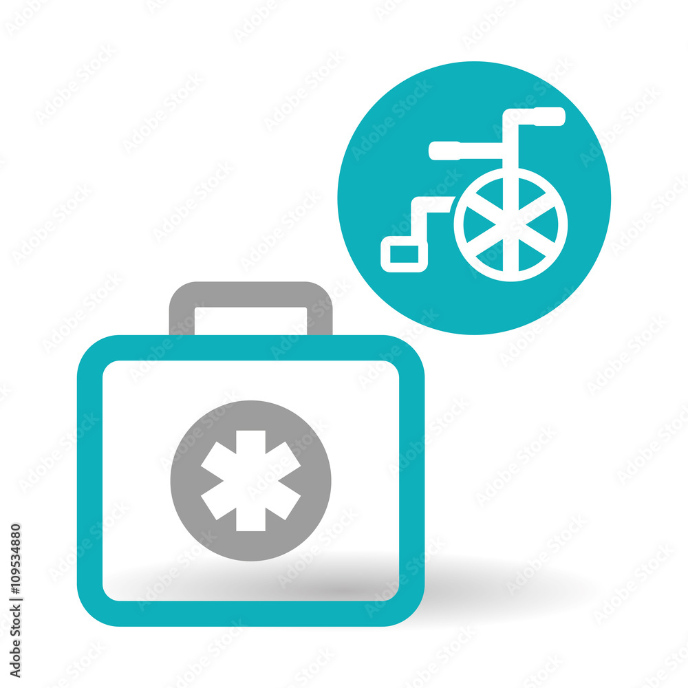 Medical care design. health care icon. urgency concept Medical care design. health care icon. urgency concept