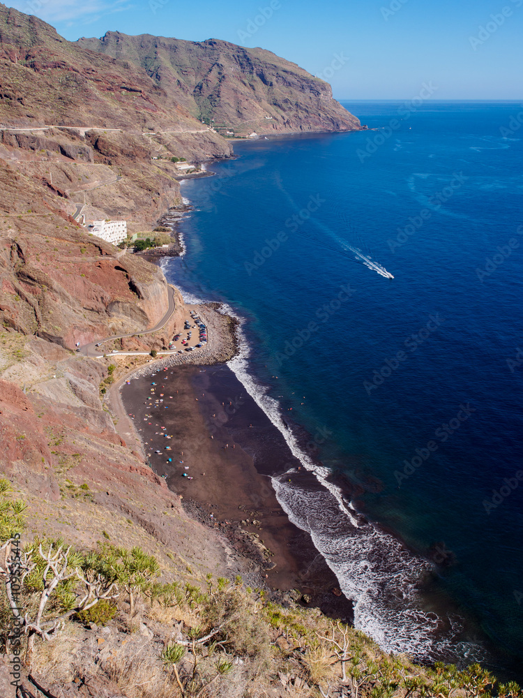 Coast near San Andres, Tenerife, Canary Islands, Spain