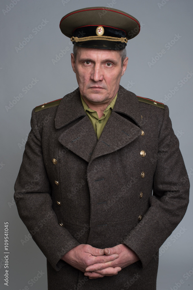 portrait of Russian military officer