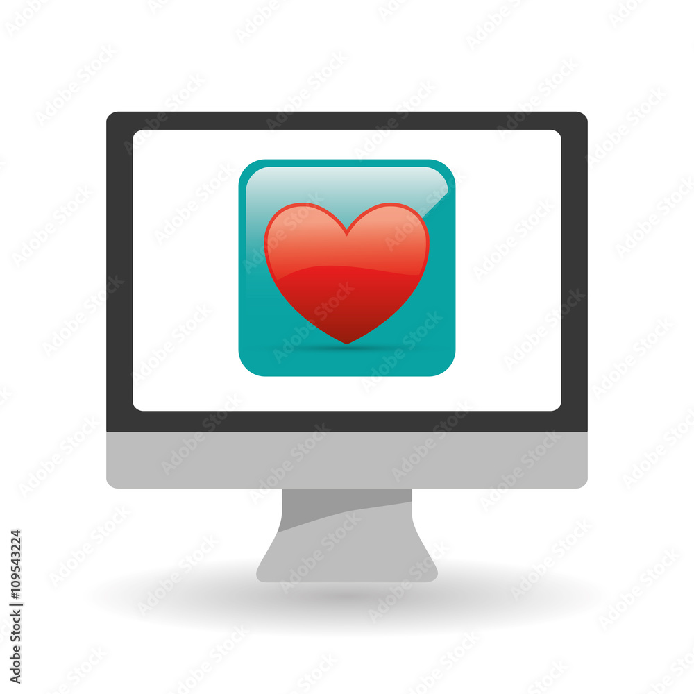 Technology design. social media icon. computer concept Technology design. social media icon. computer concept