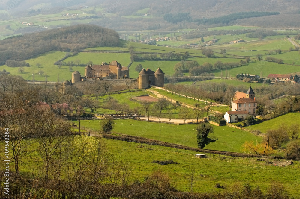 Berze-le-Chatel Chateau - Chateau Berze-le-Chatel in France Berze-le-Chatel Chateau - Chateau Berze-le-Chatel in France