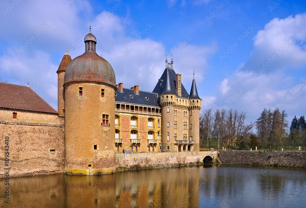 La Clayette Chateau - La Clayette Ozenay in France La Clayette Chateau - La Clayette Ozenay in France