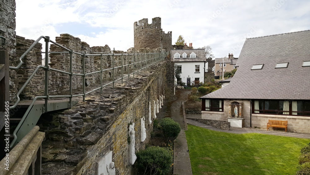 Conwy Castle in Wales, United Kingdom