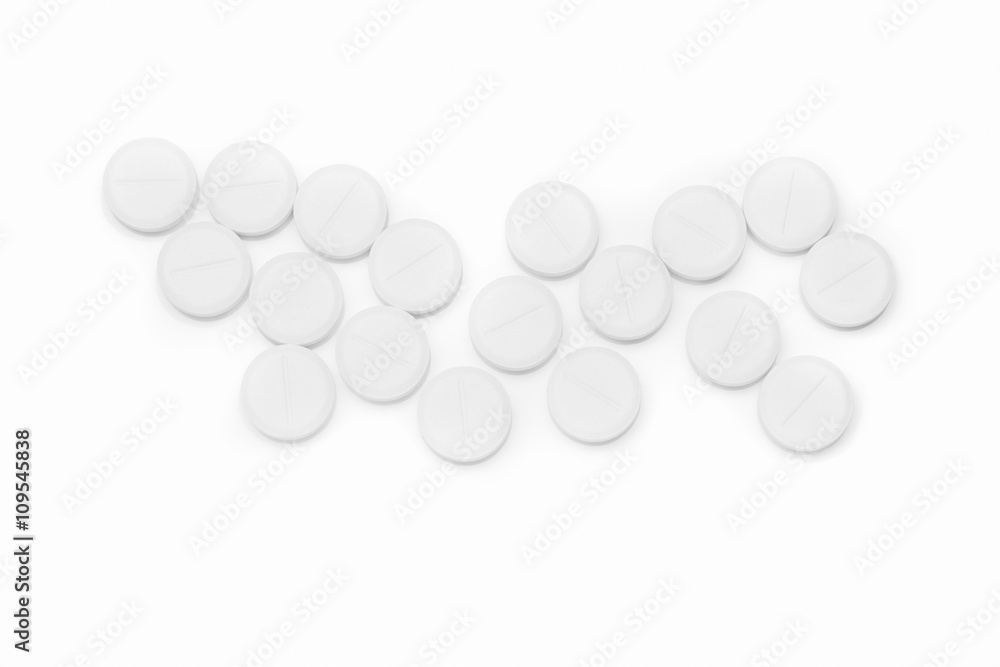 Medical concept image or background. A lot copy space around the product. Product photo taken from above, top view. Horizontal image. Medical concept image or background. A lot copy space around the product. Product photo taken from above, top view. Horizontal image.