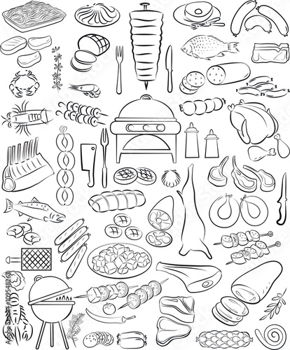 Meat set