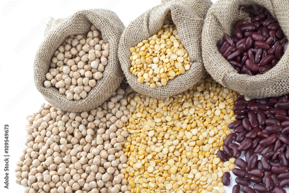 Obraz premium three kinds of beans