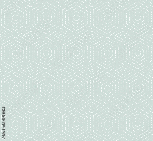Geometric repeating ornament with diagonal dotted lines. Seamless abstract modern pattern