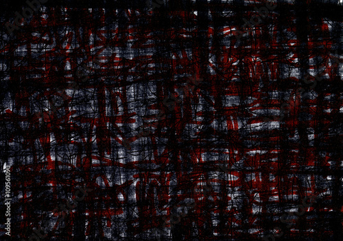 A Dark Grungy Painted - Drawn Background