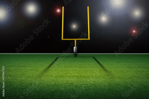 Fényképezés american football field goal post