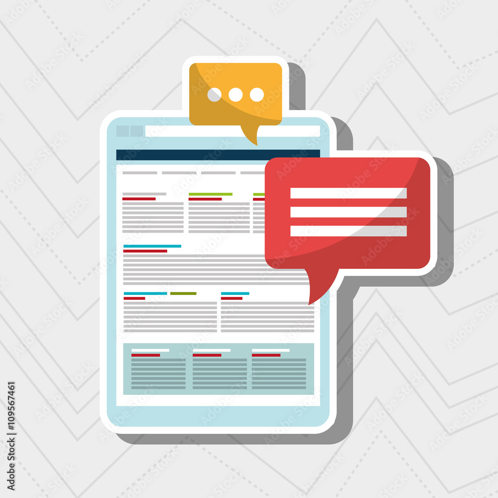 business flat icon design 