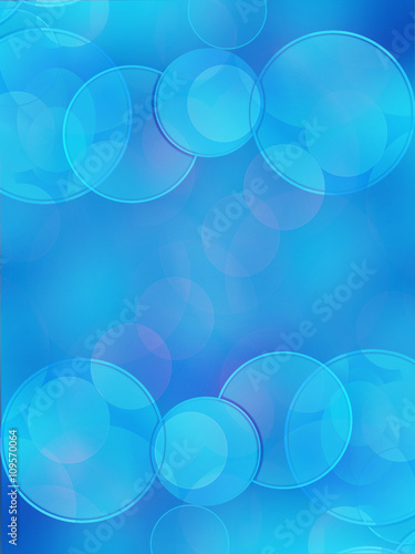 Colorful circles of light abstract background