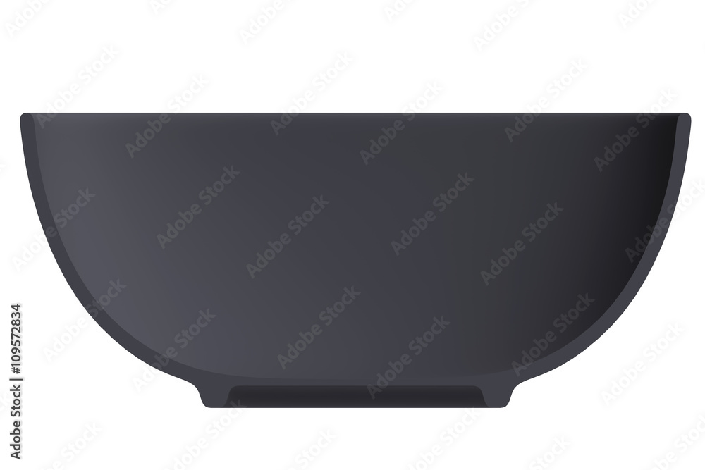 Shape empty plate in cut on clean background. Shape empty plate in cut on clean background.