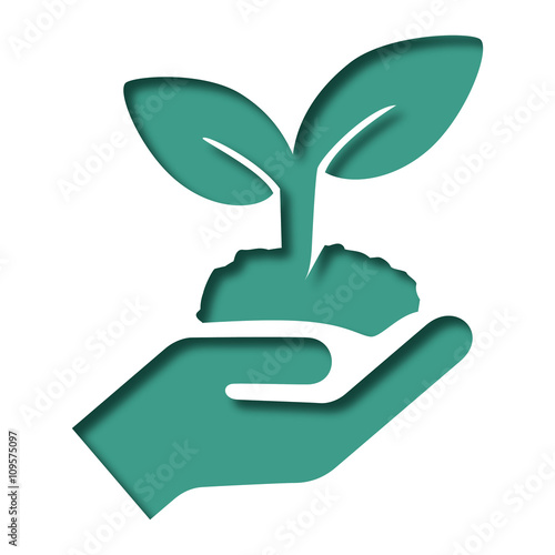 Logo protection de l'environnement.