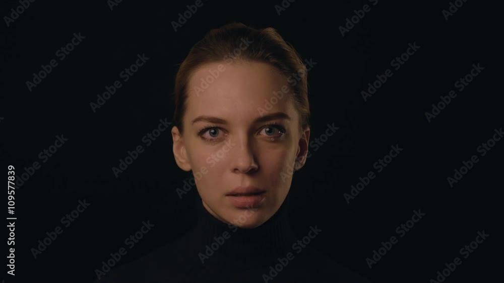Closeup view of face of SAD Young Woman Crying and having problems with private life. Girl in depression because of home violence. She is disappointed. Tears on face. ideal for social ads. 4K video Closeup view of face of SAD Young Woman Crying and having problems with private life. Girl in depression because of home violence. She is disappointed. Tears on face. ideal for social ads. 4K video