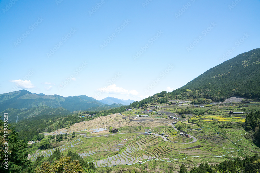 Maruyama rice terrace,mie,tourism of japan Maruyama rice terrace,mie,tourism of japan