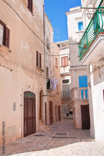 Alleyway. Polignano a mare. Puglia  Italy. 