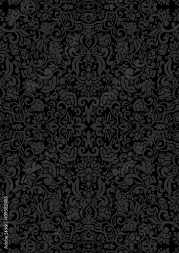 Classic vintage background seamless pattern