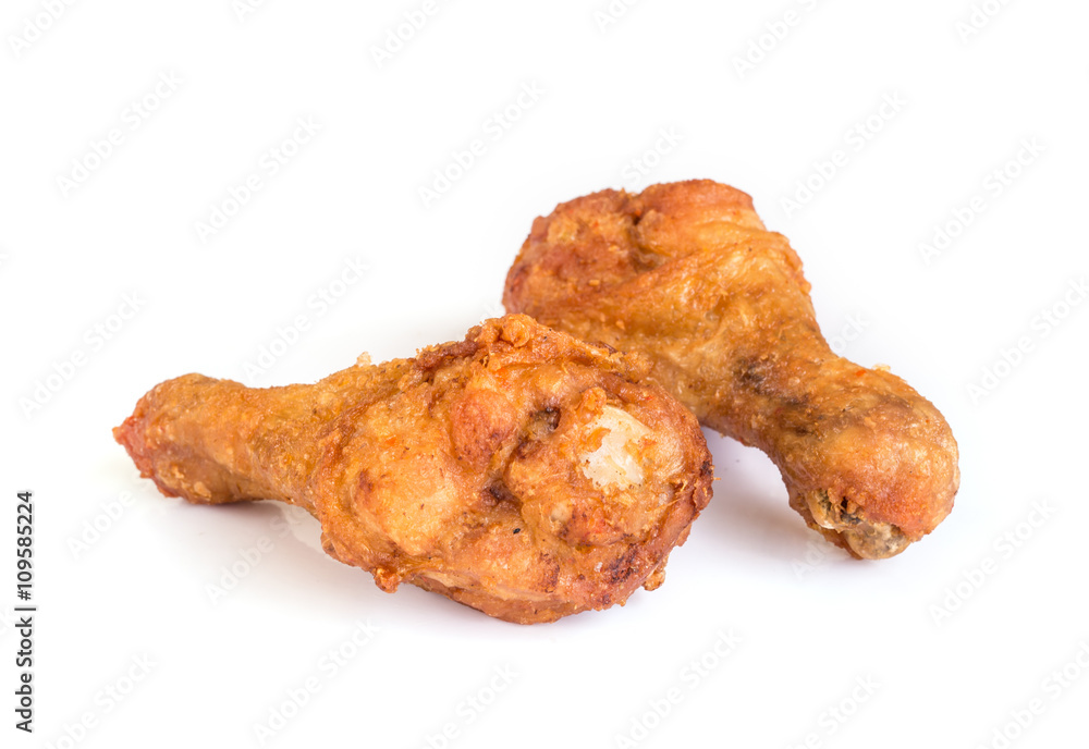 Golden fried chicken. Golden fried chicken.
