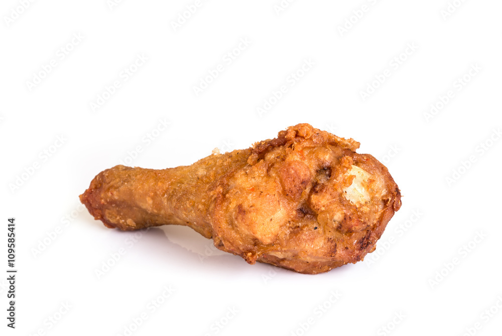 Golden fried chicken. Golden fried chicken.